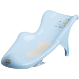 Горка для купания Maltex Zebra с антискользящим ковриком, голубой (6654 6654_35) - Pampik