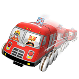 Машина на радіокеруванні Eurekakids Пожежна машина, м'яка, червоний (69182517/36768) - Pampik - 6