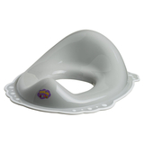 Накладка на унитаз Maltex 2K, серый с белым (7224_15) - Pampik