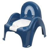 Горшок-стульчик Tega Baby Meteo Granat, с музыкой, темно-синий (PO-078-164) - Pampik