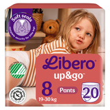 Підгузки-трусики Libero Up&Go 8 (19-30 кг), 20 шт. - Pampik