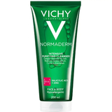 Гель для глибокого очищення Vichy Normaderm, для жирної, схильної до недоліків шкіри обличчя та тіла, 200 мл - Pampik