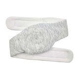 Антиколікова грілка-масажер New Life expert з кісточками вишні, 65х11х2 см, сірий з білим (007/36882) - Pampik - 3