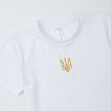 Футболка Garnamama Ukraine t-shirt teenagers вишивка 170-176 Білий (1066704.1266101) - Pampik - 7