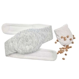 Антиколікова грілка-масажер New Life expert з кісточками вишні, 65х11х2 см, сірий з білим (007/36882) - Pampik - 6