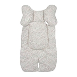 Набір New Life expert: універсальний матрацик, 62х33 см + двосторонній плед, 73х73 см, біло-рожевий (807+829/27680) - Pampik - 2