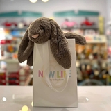 Подарунковий паперовий пакет New Life, 24х16х7 см, білий (35931) - Pampik - 4