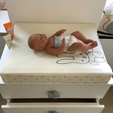 Матрасик для пеленальния New Life expert, 50х65х10 см, кремовый (801/36829) - Pampik - 7