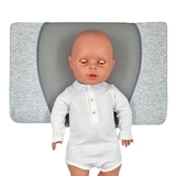 Подушка New Life expert Air+ Memory з нахилом 10°, 55х35х8 см, сірий (007/37030) - Pampik - 6