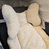 Набір New Life expert: універсальний матрацик, 62х33 см + двосторонній плед, 73х73 см, біло-рожевий (807+829/27680) - Pampik - 9