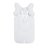 Набір New Life expert: універсальний матрацик, 62х33 см + двосторонній плед, 73х73 см, біло-бежевий (879+842/34175) - Pampik - 2