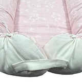 Позиціонер-кокон New Life expert, 82х48х13 см, рожевий з молочним (877+868/38128) - Pampik - 9