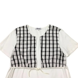 Ночная рубашка для кормления New Life, р.L/XL, клеточкаа (343/13623) - Pampik - 2