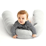 Подушка для мами та малюка New Life expert, 180 см, сірий (049/33389) - Pampik - 8