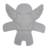 Матрацик у стільчик New Life expert Ангел, 62х30 см, сірий (0000/22549) - Pampik