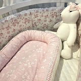 Позиціонер-кокон New Life expert, 82х48х13 см, рожевий з молочним (877+868/38128) - Pampik - 5