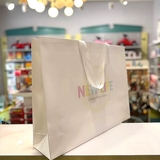 Подарочный бумажный пакет New Life, 38х50х12 см, белый (34283) - Pampik - 4