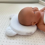 Ортопедична подушка New Life expert Memory Ведмедик для немовлят, 21х19 см, білий (30429) - Pampik - 7