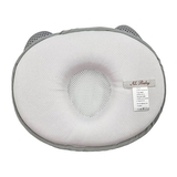 Ортопедична подушка New Life expert Memory Air+ Котик для немовлят, 21х19 см, біло-сірий (34407) - Pampik - 3