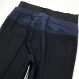 Брюки New Life LV с трикотажной вставкой, комбинированные, р.42, черно-синий (495/19224) - Pampik - 4