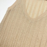 Костюм зі спідниці та майки New Life, р.42, бежевий (178/10324) - Pampik - 4