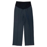 Штани New Life з трикотажною вставкою, р.50, чорний (417/6828) - Pampik