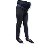 Брюки New Life LV с трикотажной вставкой, комбинированные, р.42, черно-синий (495/19224) - Pampik - 6