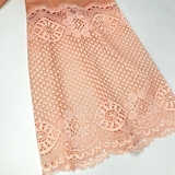 Халат домашній New Life із мереживними рукавами, р.S, персиковий (022/21316) - Pampik - 4