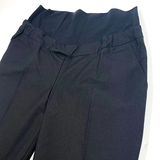 Штани укорочені New Life з трикотажною вставкою та поясом на резинці, р.42, чорний (210/25134) - Pampik - 3