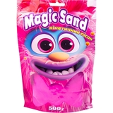 Кінетичний пісок Strateg Magic sand, фіолетовий, 500 г (39403-4) - Pampik