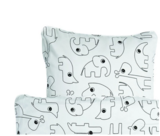 Постельное белье Done by Deer, 80х100 см, 35х40 см, голубой (20502/22345) - Pampik - 3