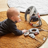 Игрушка мягкая Done by Deer Активити Слон, 26х22х8 см, серый (4103135/33058) - Pampik - 4