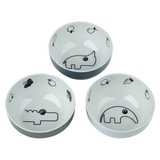 Тарелка глубокая Done by Deer, 3 шт., зеленый (1819632/35654) - Pampik