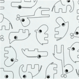 Постельное белье Done by Deer, 80х100 см, 35х40 см, голубой (20502/22345) - Pampik - 2