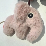 Іграшка-підвіска м'яка Done by Deer Спіраль, 15-33 см, пудровий (4293751/33059) - Pampik - 2