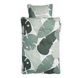 Постельное белье Done by Deer, 80х100 см, 35х40 см, зеленый (2093193/29301) - Pampik