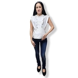 Джинси звужені з бандажем Pietro Brunelli, джинс, р.38, темно-синій (JP0046,633/14000) - Pampik - 5