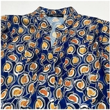 Сукня туніка абстракція Pietro Brunelli Keira, р.46, синій (AM1701/29588) - Pampik - 3