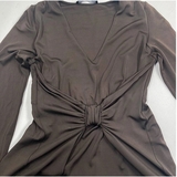 Сукня з бантом Pietro Brunelli, р.42, коричневий (0317/3473) - Pampik - 3