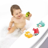 Ігровий набір для ванної Ludi Бризкалки, 4 шт. (2223/36842) - Pampik - 6