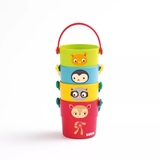 Ігровий набір для ванної Ludi Відерця, 4 шт. (40057/37830) - Pampik - 3