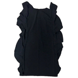 Сукня Pietro Brunelli Greta з крильцями та бічними воланами, р.42, чорний (AG1712/29582) - Pampik - 2