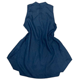 Сукня лляна Pietro Brunelli, р.48, синій (AМ0071/24079) - Pampik - 2