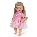 Одежда для куклы Baby Born Платье Цветочные мечты, 43 см (839393) - Pampik - 5