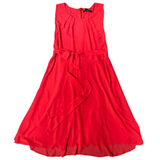 Платье со складами Pietro Brunelli, р.44, красное (AG0028/23527) - Pampik