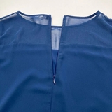 Сукня з оборкою Pietro Brunelli, р.48, синій (AG0042/24077) - Pampik - 4