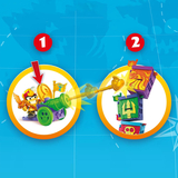 Ігровий набір Piratix Golden Treasure Піратські пригоди, в асортименті (PPX1D226IN00) - Pampik - 4