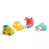 Ігровий набір для ванної Ludi Бризкалки, 4 шт. (2223/36842) - Pampik - 2