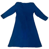 Сукня з перекрутом Pietro Brunelli, р.44, синій (MD0112/21113) - Pampik - 2