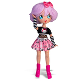 Кукла 4SF Manga Dolls серии Hello Kitty Тедди Рок, 19.5 см (HKTF0100) - Pampik - 3